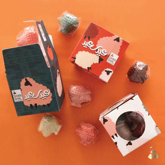 Eid Sheep Chocolate Cubicles (set of 3)