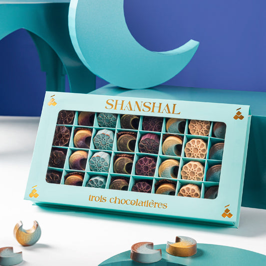 32 pieces unwrapped chocolate package