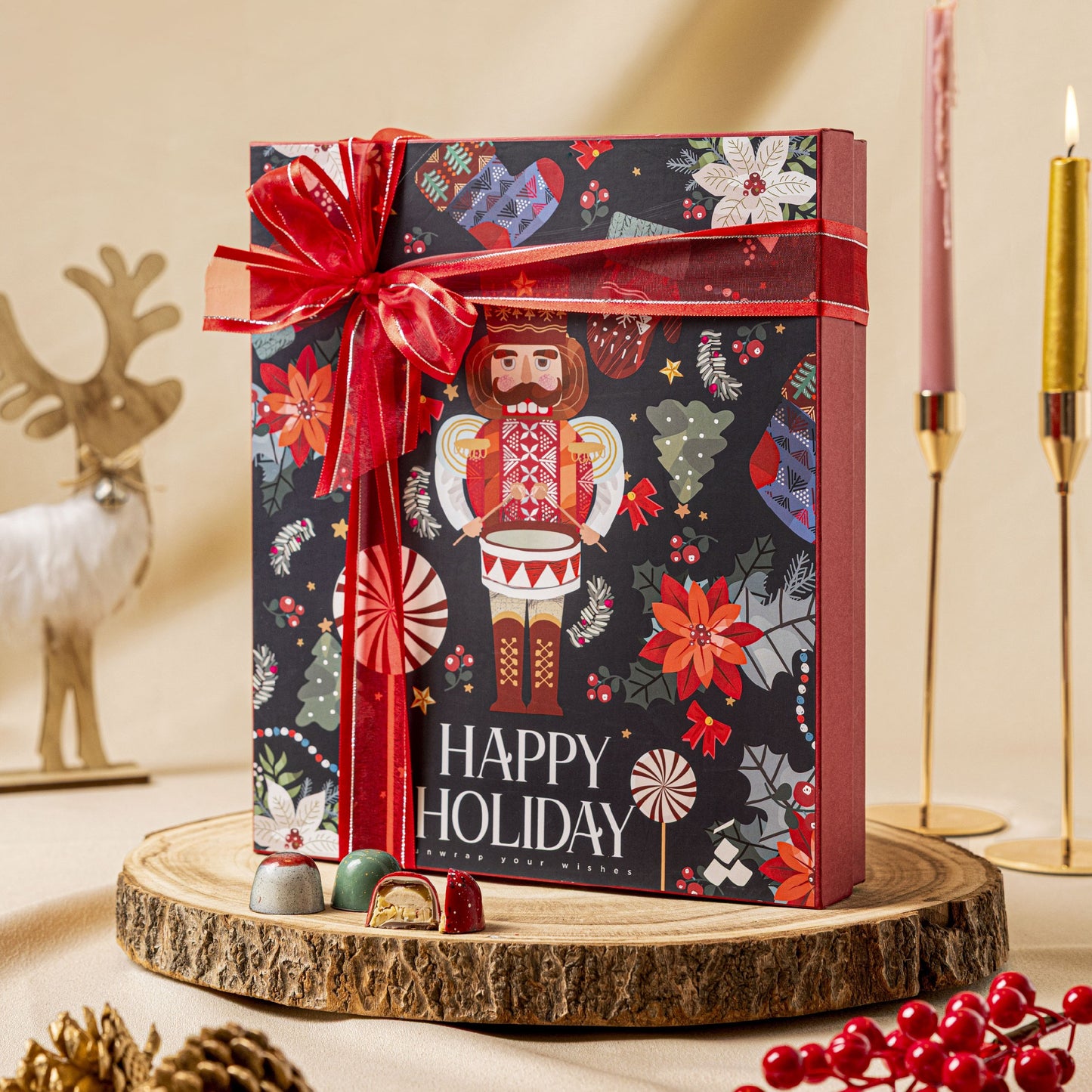 The domes chocolate package